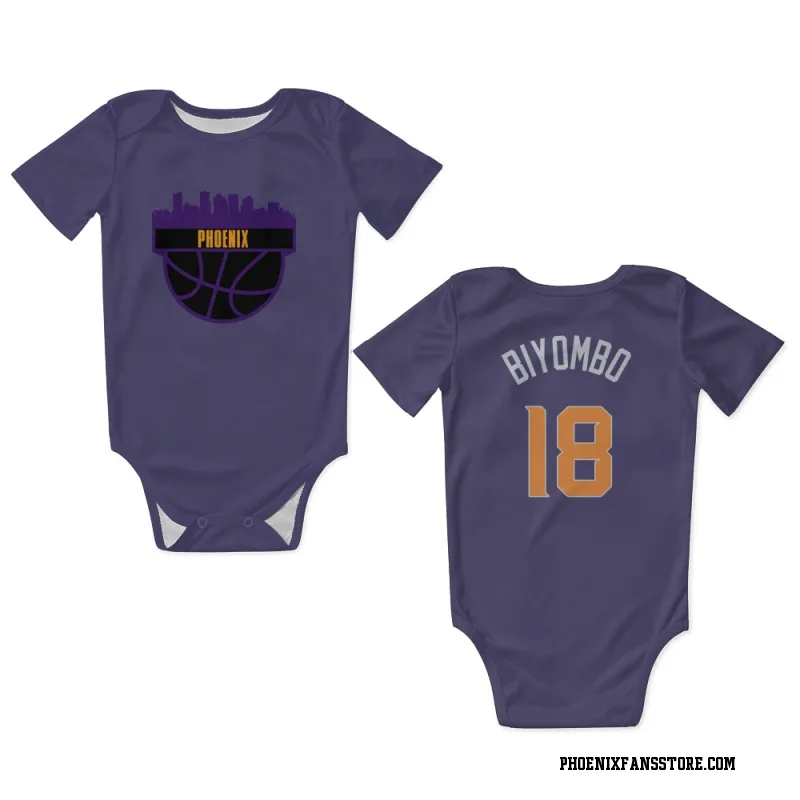 Unisex Nike Bismack Biyombo Purple Phoenix Suns 2022/23 Swingman
